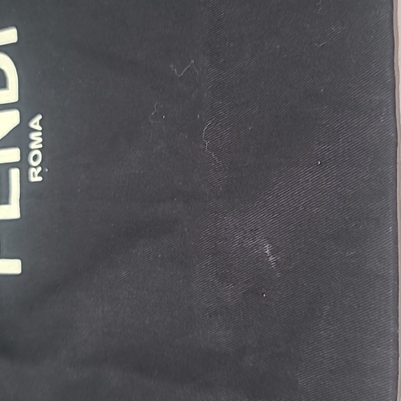 Fendi Black and White Logo Dust Bag - Picture 4 of 6